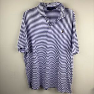 Polo by Ralph Lauren purple Striped polo Shirt Classic fit size XL